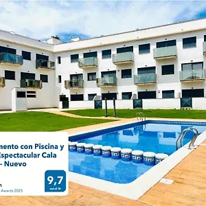 Con Piscina Y Jardin Espectacular Cala Sirenas - Nuevo Apartamento Miami Platja (Miami Playa)